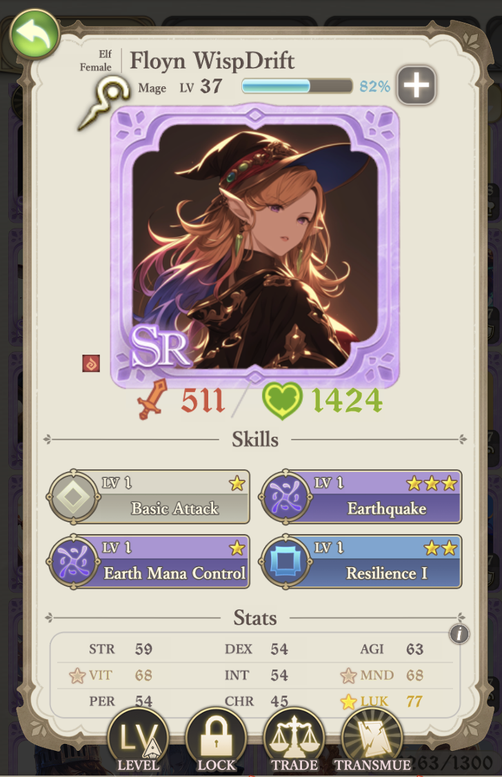 SR Elf Mage