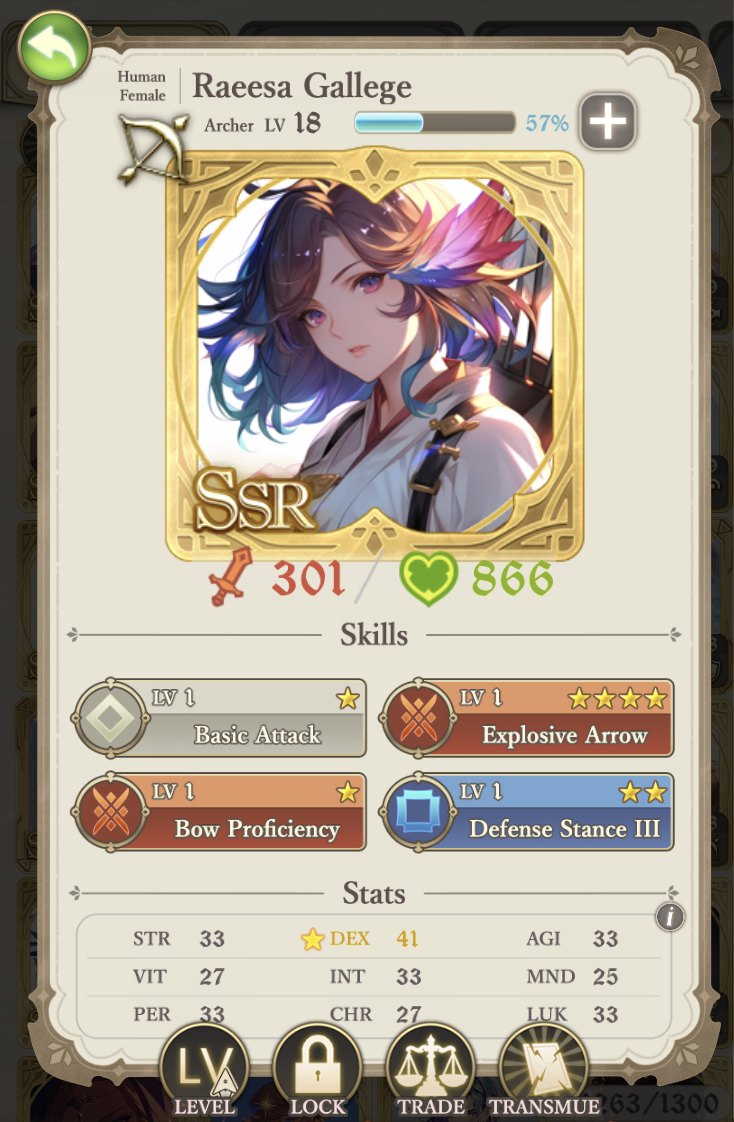 SSR Human Archer