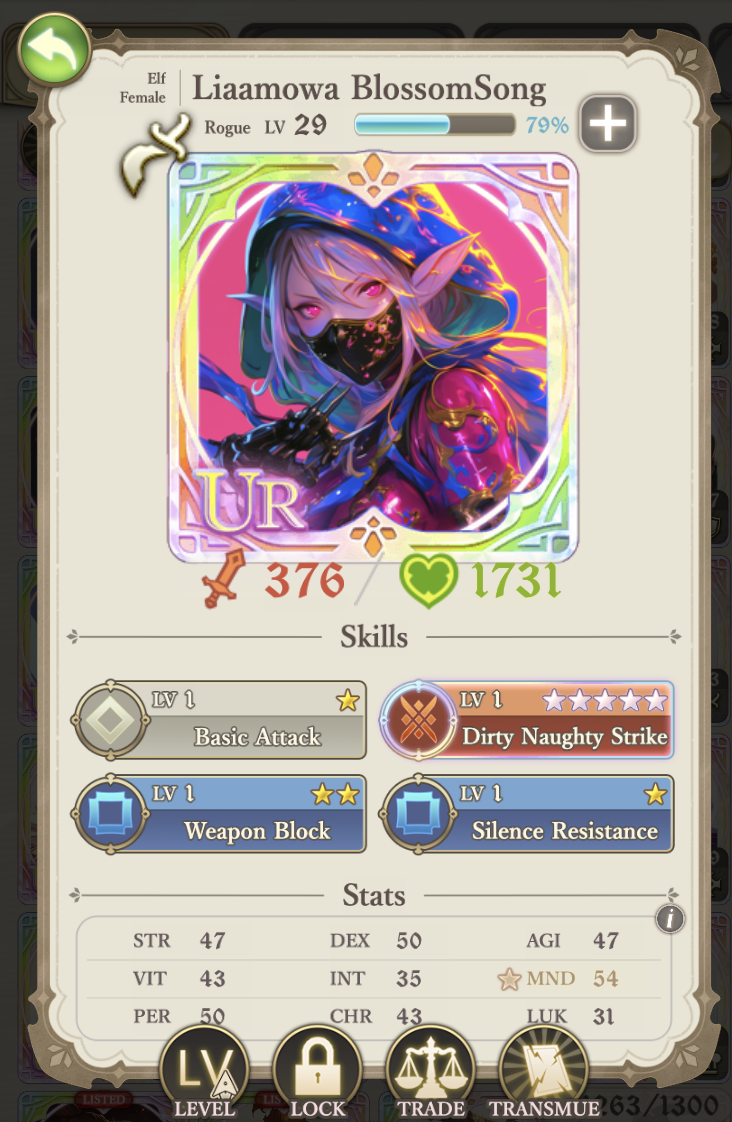 UR Elf Rogue