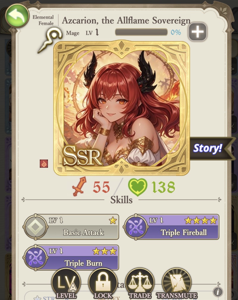 Azcarion SSR card reveal