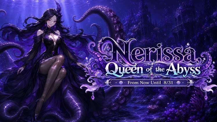 Nerissa, Queen of the Abyss — campaign key visual