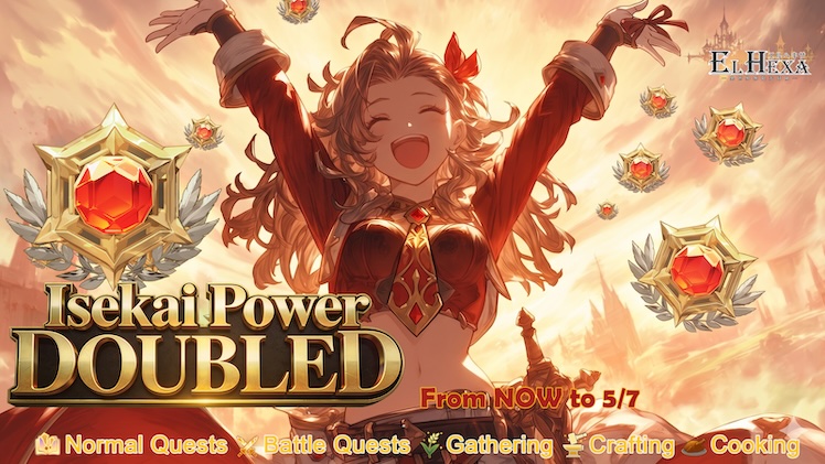 Double Isekai Power campaign banner