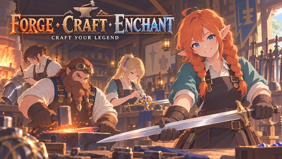 Forge, craft, enchant — the Crafter & Equipment update